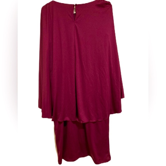 New Koh Koh Women’s Midi Dress Purple Sz. XL NWT - Picture 3 of 13